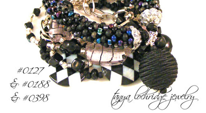 Mother-of-Pearl & Onyx Art Deco Bracelet