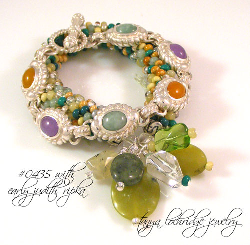 Colors of Jade Soft Bangle & Judith Ripka Jade Bracelet