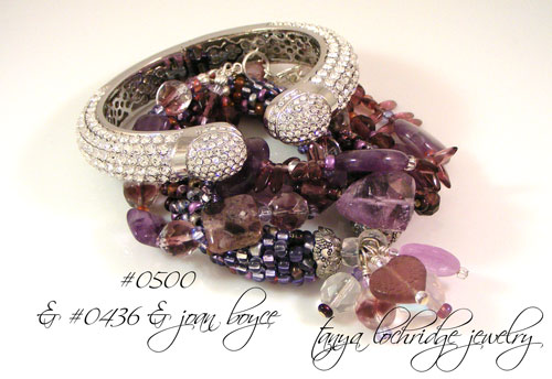 Amethyst Sterling Silver Bracelet