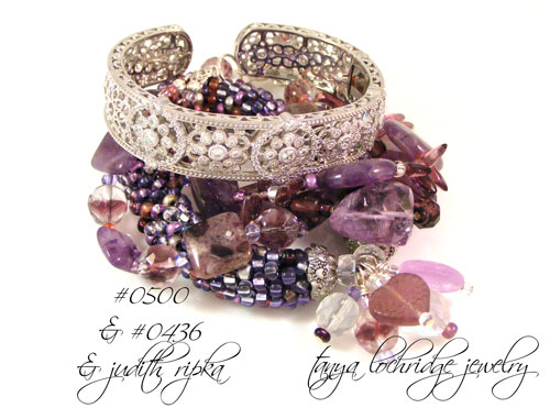 Amethyst Sterling Silver Bracelet