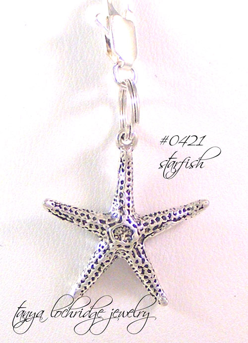 Starfish Sterling Silver Charm