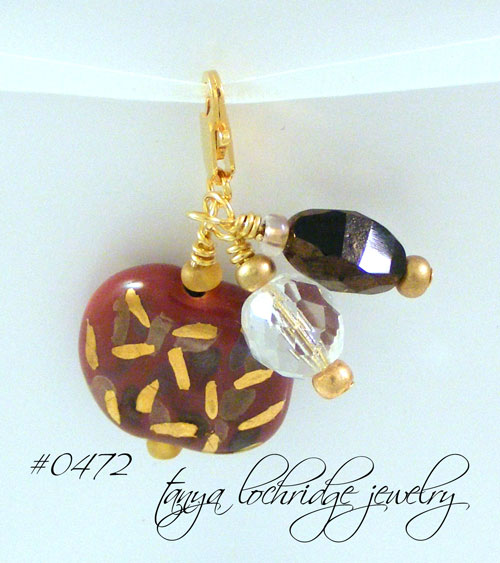 Kazuri Tribal Bead Charm