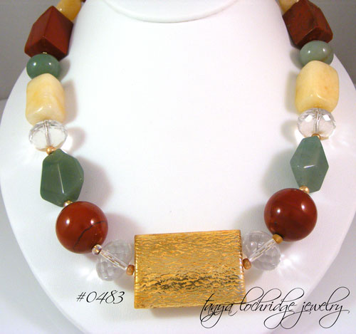 Gemstone Treasure � NY Fashionista Necklace