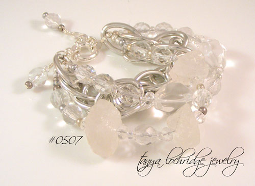 Variations on Crystal Quartz Bracelet