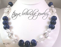 Sodalite & Crystal Quartz Necklace