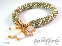 Subtle Sophisticate Soft Bead Bangle