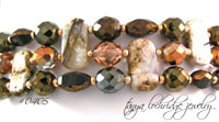 Brioche Agate Cuff-Style Bracelet
