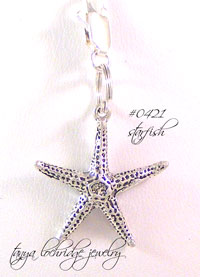 Starfish Sterling Silver Charm