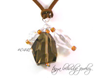 Smoky & Clear Quartz Pendant