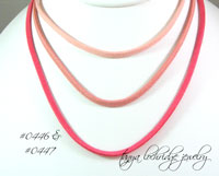 Pinks Microsuede 18" Single Cord