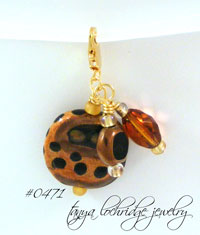 Kazuri Tribal Bead Charm
