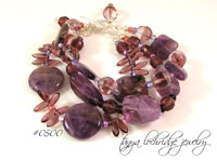 Amethyst Sterling Silver Bracelet